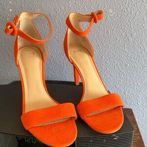 Marc Fisher Bold Orange Sandals